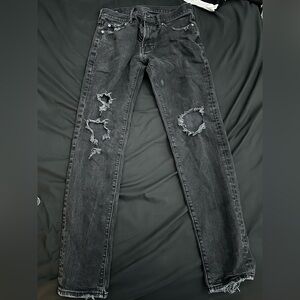 Abercrombie & Fitch Black Skinny Jeans